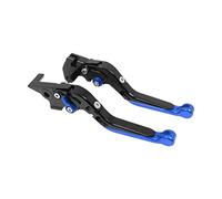 TUHBCX Clutch Brake Levers Set for MT125 for MT 125 for MT-125 2014-2023 Motorcycle Accessories CNC Adjustable Folding Extendable Brake Clutch Levers Handle(Silver.)