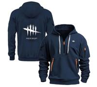 TUIAIFA Mens Casual Sports Tracksuit Sweatshirt for Dead Daylight Pullover Sweater Coat Top Cotton Sweater Pullover Sweatshirt for Men(H,4XL)