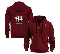 TUIAIFA Mens Casual Sports Tracksuit Sweatshirt for Dead Daylight Pullover Sweater Coat Top Cotton Sweater Pullover Sweatshirt for Men(F,L)