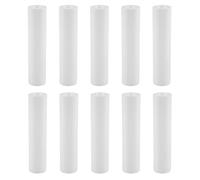 Tuidzljd 10 PCS Universal Water Filter PP Cotton Filter Sediment Water Filters Polypropylene Material Easy Install, 1 Micrometre