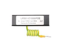 Tuidzljd 100/1000M POE IP Camera Network POE Switch RJ45 & POE Surge Protector Protection Device Arrester SPD 1000M