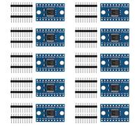 Tuidzljd 10PCS TXS0108E 8 Channel Level Conversion Module High Speed Full Duplex 8 Way Bi-Directional Converter for
