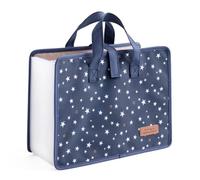 Tuidzljd 13 Pockets File Folders/Expandable Filing Folders with Handle A4 Size Expanding File Folder Document Organizer