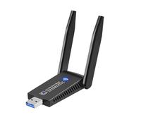 Tuidzljd 1300Mbps Wireless Network Card USB WiFi Adapter 2.4G 5G Dual Band WiFi USB 3.0 Ethernet Dongle Antenna for PC Laptop