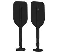 Tuidzljd 2Pcs Paddles Telescoping Plastic Boat Paddle Oar for Kayak Jet Ski and Canoe Safety Boat Accessories