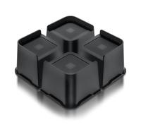 Tuidzljd 4pcs 4 Inch Height Increase Bed Frame Heavy Duty Adjustable Furniture Frame Sofa Table and Chair Leg Frame