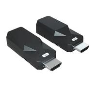 Tuidzljd 50M 1080P 60Hz Wireless Display Adapter Video Audio Transmitter Receiver Extender Adapter From PC to Projector & Monitor
