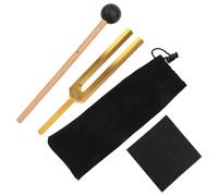 Tuidzljd 528 Hz Tuning Fork, Gold Tuning Forks 528 Hz for Healing, Musical Instrument, Meditation, Relaxation Well-Made Easy to Use
