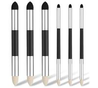 Tuidzljd 6Pcs Artist Blending Sponge Pen,Double-Headed Blending Stump Pencil Sketch Brush Drawing Foam Blender Stick Blender Tool Easy Install Easy to Use