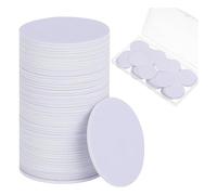 Tuidzljd 80Pcs NFC TagsNtag 215 NFC Sticker Chip Round NFC Tag Rewritable NFC Card Sticky Back NFC Enabled Cell Phone Device Easy to Use