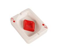 Tuidzljd A Playing-Card Ashtray Home Decor Modern Meeting Room Desk Ornaments Simple Smoking Accessories Parts Decor Ash Tray No. 2