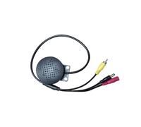 Tuidzljd Black Waterproof Mini Speaker Waterproof Mini Amplifier Microphone Speaker High Way Audio for Outdoor