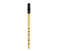 Tuidzljd Brass Irish Whistle Flute Clarinet Tin Clarinet D Metal Flute Musical Instrument Beginner Essentials Rugged