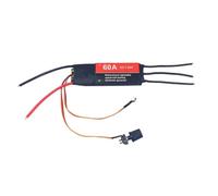 Tuidzljd Brushless Electric Regulation Speed Controller Self Starting ESC DIY Fan 60A Bidirectional