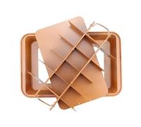 Tuidzljd Cake Mold Metal for Baking Live-Bottom Solid Non-Stick Coating Thicken Bakeware Tools All for Baking