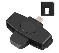 Tuidzljd CSCR3 Smart Card Reader Type-C Bank Tax Declaration SIM Card/IC Card ID Card Reader