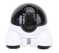 Tuidzljd Double Lens 2MP Indoor Security Camera 5200mAh Rechargeable Battery APP Remote Control Pet Robot Camera for Cats Dogs