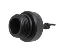 Tuidzljd Dust Plug Attach with Rope Diving Dust Cap for Scubas Tanks Valves End Cap Diving Dust Cap Dive Parts Black