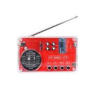 Tuidzljd FM Radio DIY Production Kit Electronic Assembly Soldering Practice Kit 50-108 MHz Receiver