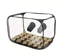 Tuidzljd Foldable Mushroom Grow Tent Container Portable Mushroom Growing Still Air Box Bouncing Mushroom Cultivation Tent A
