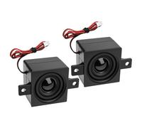 Tuidzljd For Small Electronic LCD Machine Compatible 2pcs 10 W 4 Ohm Speaker Single Cavity Micro Loudspeaker with PH2.54mm-2-Pin Interface