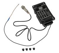 Tuidzljd Guitar Pickups Prefix Plus-T Onboard Preamp Matrix Acoustic Pickup EQ Equalizer with Tuner Soft Piezo