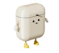 Tuidzljd Hanging Compost Bin 3.2gal/12L-Plastic Trash Can with Lid for Kitchen, Wall Mountable Under Sink or on for Counter Top