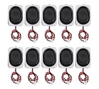 Tuidzljd HiFi Speaker 4 Ohm 3W Speaker Cavity Sound 10PCS Speaker Accessories for Computer Electronic Project Box