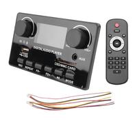 Tuidzljd LCD Display Bluetooth 5.0 MP3 Decoder Board Support Handsfree Recording FM DC 12V MP3 WMA WAV APE FLAC Audio Player