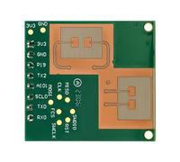 Tuidzljd LD6002 FMCW Radar Module,60G Millimeter Wave Body Sign Monitoring Sensor for Respiratory and Heart Rate Detection Easy to Use