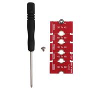 Tuidzljd M.2 NGFF NVME SSD Extension Bracket Transfer 2230 2242 2260 2280 Length Extend Adapter Bracket Card Plate Change Long