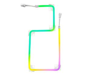 Tuidzljd -M5 RGB Neon Chassis Light Strip 550mm ARGB LED Strip 5V 3PIN AURA Addressable Sync for Computer Case Decoration