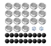 Tuidzljd Magnetic Dots Dog Scent Work Tins Training Kit 18-Pack Nose Work Containers Metal Box for Dogs
