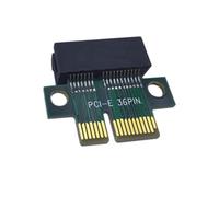 Tuidzljd PCI-E 1X Riser Card Adapter Extended Male to Female PCI-E 1X Computer Server Elevated Protection Card