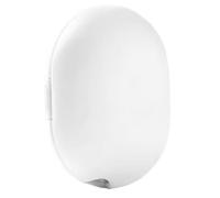 Tuidzljd Portable UV Toothbrush Head Sterilizer and Dryer, No Drilling Needed, USB Rechargeable Sanitization Box, White