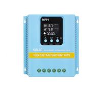 Tuidzljd Quick Response Point Charger Timer-Controlled Solar Charge Controller for Various Battery Types 100A