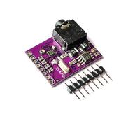 Tuidzljd Si4703 FM Tuner Evaluation Board Digital Radio Broadcast Data Processing Module for AVR ARM PIC with Pins Si4703 FM Tuner Evaluation Board Radio Tuner Board