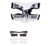 Tuidzljd Sports Face Guard, Nose Guard for Broken Nose, Basketball Football Softball Training Face Protect Shield, Easy to Use Clear Open