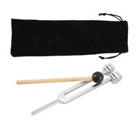 Tuidzljd Tuning Fork 128 Hz, C-128 Frequency Aluminum Alloy Non-Magnetic Tuning Fork for Healing with Hammer