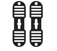 Tuidzljd Universal 2-Pc Securing Straps, Black Pot Lid Accessory Tools Spill-Proof Design Pot Lid Holders Transport Accessories