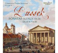 Tuija Hakkila - Dussek: Sonatas Op.5 No.3, Op.24, Op.43 & Op.61, Vol. 4