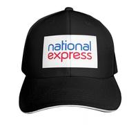 TUIKKKLO Fashion Baseball Caps National Express Fashion Beach Snapback Cap Icon in Hat Women's Hats for The Sun Men's Summer Outdoor Sport Gift
