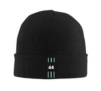 TUIKKKLO Knitted Caps Lewis Hamilton 44 Warm Hip Hop Bonnet Hat Autumn Winter Outdoor Beanies Hats for Men Women Adult Summer Outdoor Sport Fashion Gift
