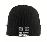 TUIKKKLO Knitted Hats D20 Yes They're Hat Autumn Winter Beanie Warm DND Caps Female Male Acrylic Knitted Caps Outdoor Sport Gift