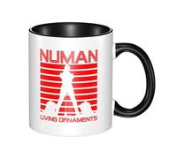 TUIOFET Gary Musician Numan Ceramic Coffee/Tea Cup Double - Sided Colored - Edge Ceramic Mug for Office & Home - Big