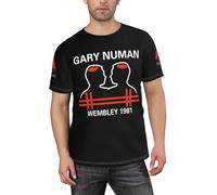 TUIOFET Men's Gary Singer Shirt T-Shirt for Men Casual Short Sleeve Top Tees Black XL