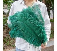 TUITA 10pcs White Large Ostrich Feather 15-55cm for Wedding Party Carnival Decoration Natural Ostrich Feathers Crafts DIY Accessories