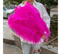 TUITA 10pcs White Large Ostrich Feather 15-55cm for Wedding Party Carnival Decoration Natural Ostrich Feathers Crafts DIY Accessories