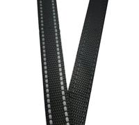 TUITA 5 Meters 25mm Polyester Webbing Ribbon With Reflective Strip Backpack Strap DIY Craft Pet Collar Leash Accessories