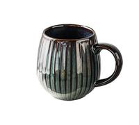 TUITA 500ml Creative Kiln Change Mug Breakfast Cup Retro Coffee Cups Milk Cup Ceramic Mug Mugs Large-Capacity Hand Warmer Drinkware